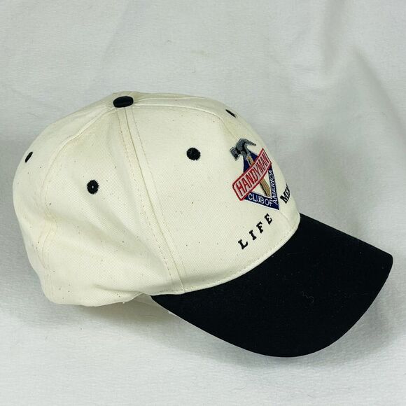 Handyman Club Of America Life Member Snapback Baseball Dad Hat Men's One Size - Picture 3 of 6